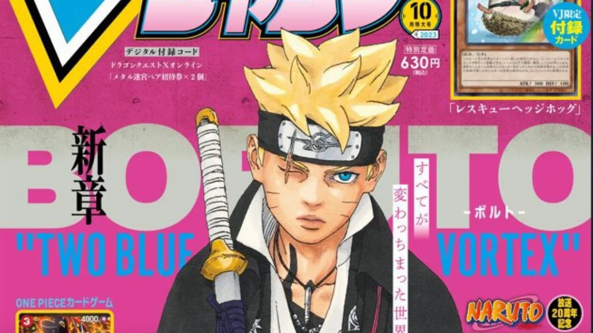 Boruto: nova capa revela visual inédito para o arco Two Blue Vortex -  MeUGamer