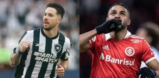 Botafogo x Internacional onde assistir escalações horário