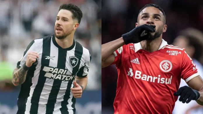 Botafogo x Internacional onde assistir escalações horário