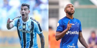 Grêmio x Cruzeiro onde assistir escalações horário