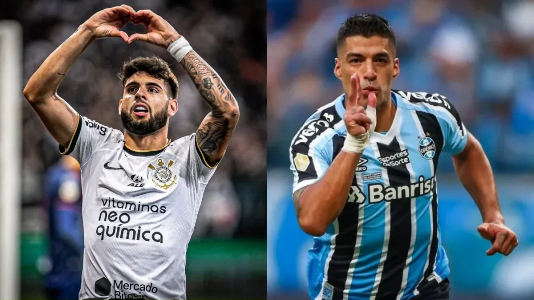 Corinthians x Grêmio onde assistir escalações horário