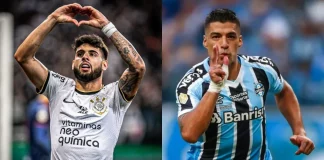 Corinthians x Grêmio onde assistir escalações horário