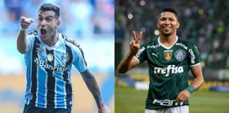 Grêmio x Palmeiras onde assistir escalações horário