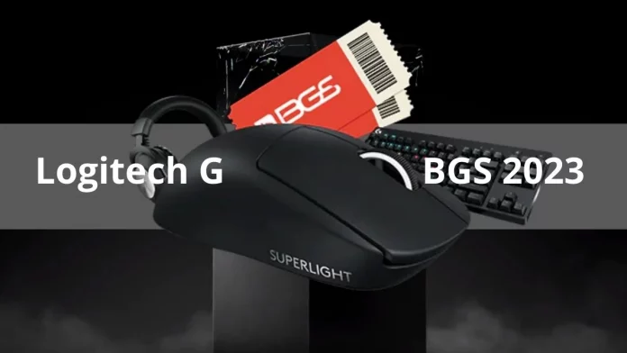 Logitech G te leva para BGS 2023 e com setup gamer