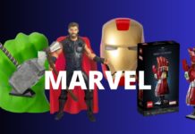Produtos Marvel para o dia das crianças