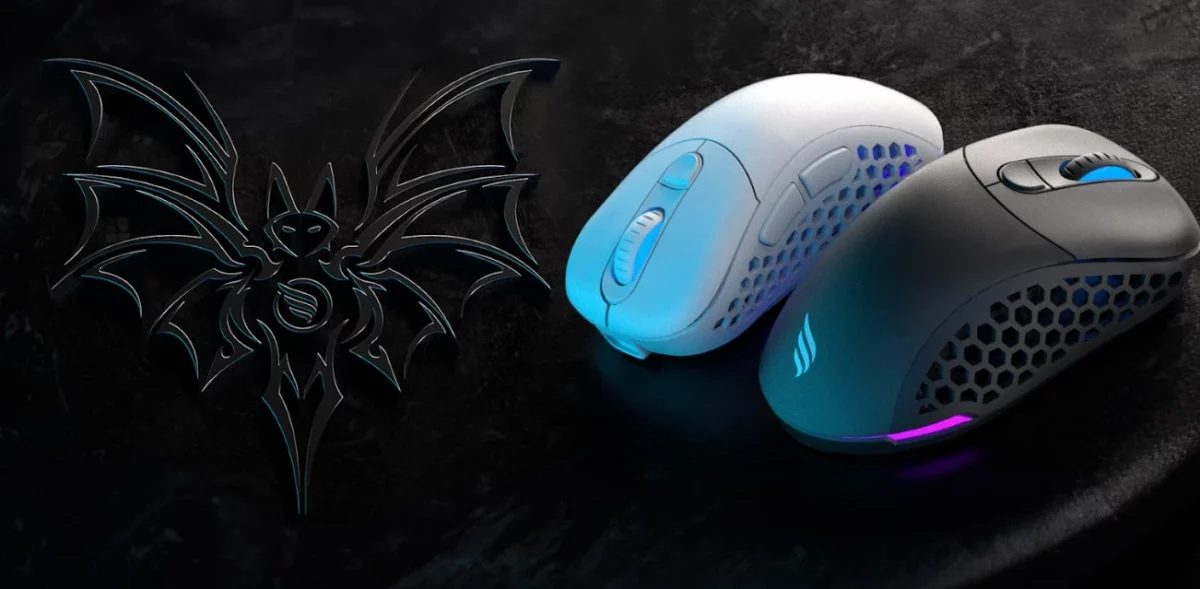 mouse morcego wireless fallen gear