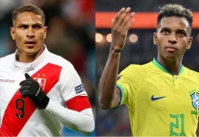 Peru x Brasil onde assistir escalações horário