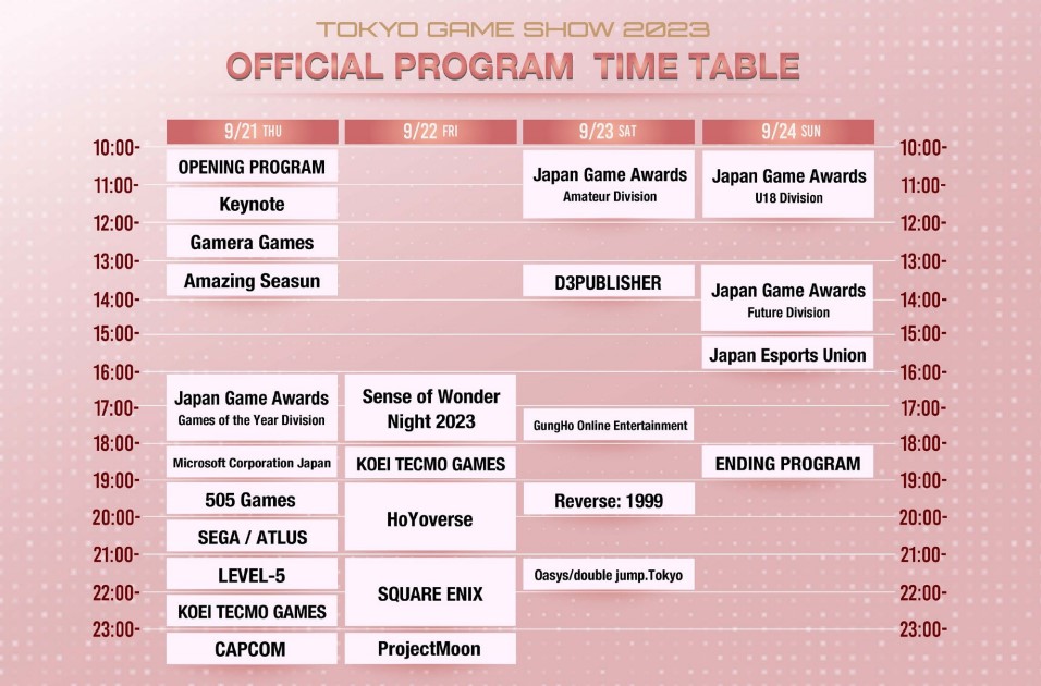 Revelado o cronograma oficial das transmissões da TGS 2023 1 tgs2023 cronograma