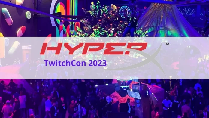 HyperX anuncia patrocínio oficial para TwitchCon 2023