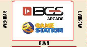 Guia BGS 2023: Passo a passo nos estandes do evento! 7 Game Station em Avenida 6 ou Avenida 7, e entrar na Rua N