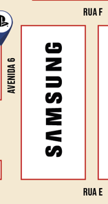 Guia BGS 2023: Passo a passo nos estandes do evento! 15 Samsung na BGS 2023 na Avenida 6 e as Ruas E e F