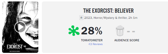 O Exorcista: O Devoto abre com nota TENEBROSA no Rotten 1 image 5