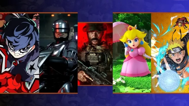 Capa de Jogos lançados em novembro de 2023