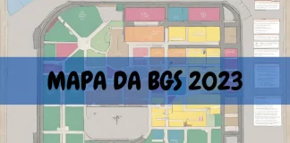 Brasil Game Show mapa 2023 bgs