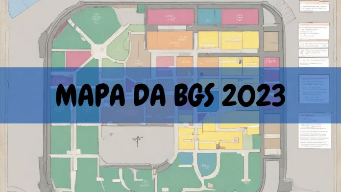 Brasil Game Show mapa 2023 bgs
