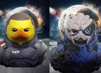 NumSkull lança TUBBZ de Mass Effect com Shepard e Garrus