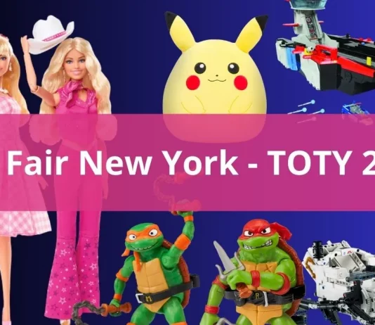 Premiação Toy Fair New York 2023, Tartarugas Ninja eleita melhor Action-figures