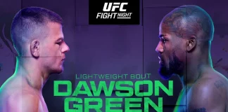 UFC Fight Night Dawson vs Green assistir online hoje de graça pass