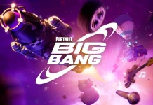 Big Bang em Fortnite no dia 2 de dezembro