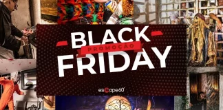 Escape 60' anuncia oferta especial de Black Friday 2023