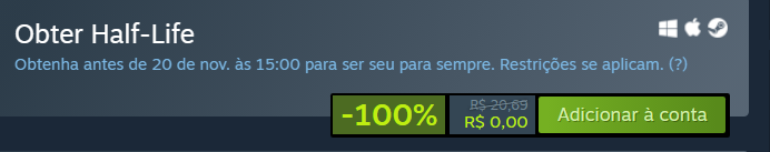 Half-life: clássico dos FPS está gratuito para PC no Steam 1 image 6