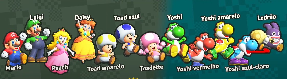 Review de Super Mario Bros Wonder — fechando o ano! 4 personagens