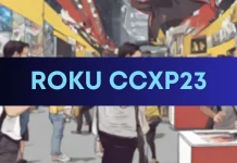 Roku na CCXP23 brindes