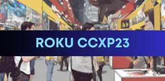 Roku na CCXP23 brindes