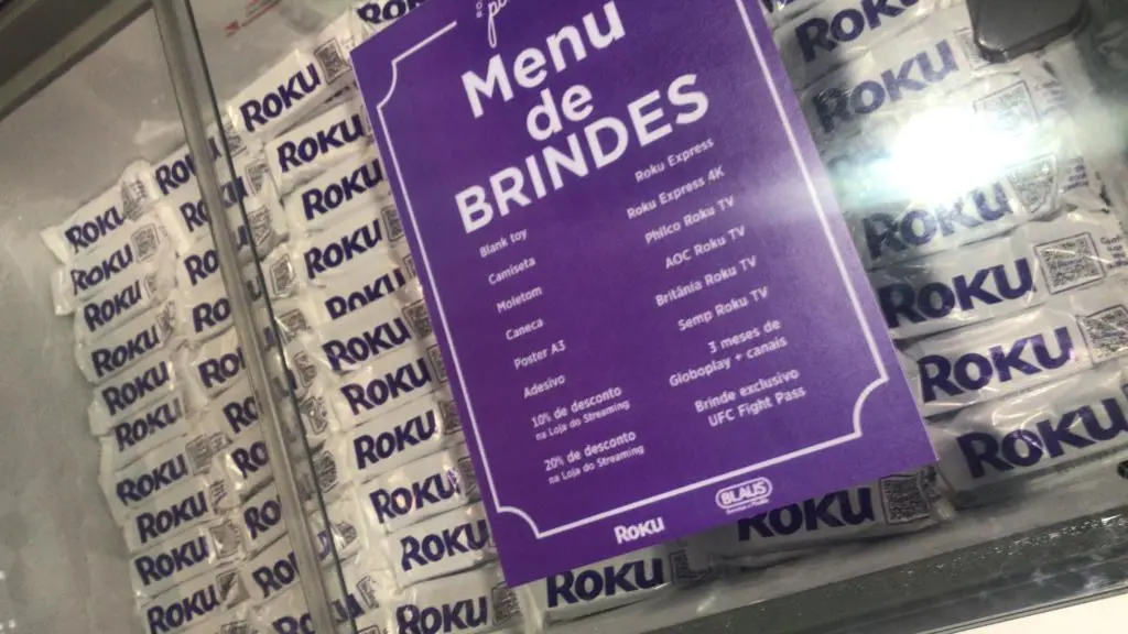 Roku ccxp23 brindes irados