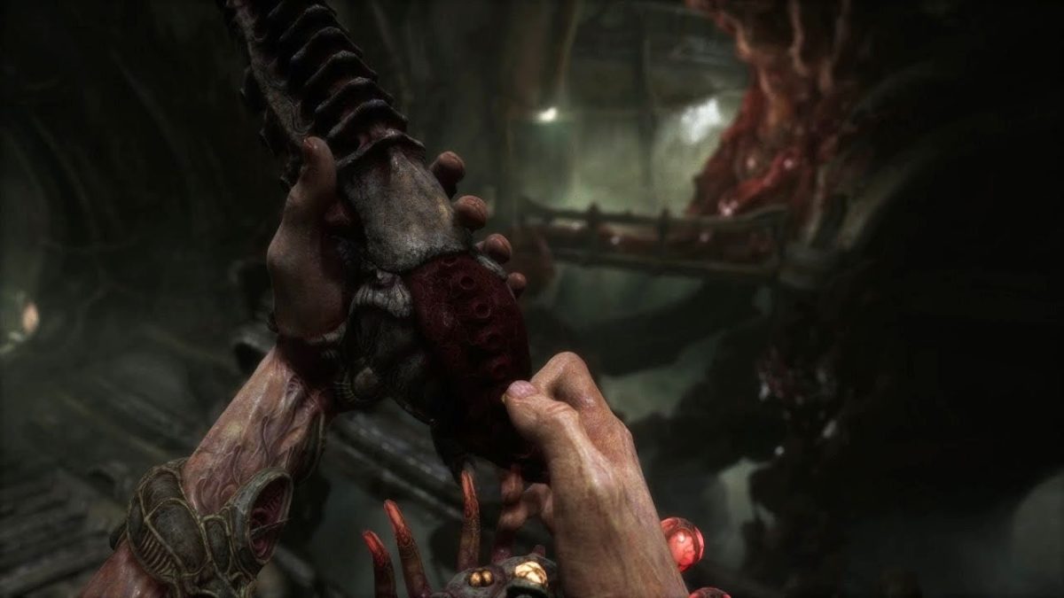 scorn xbox series x gameplay tra