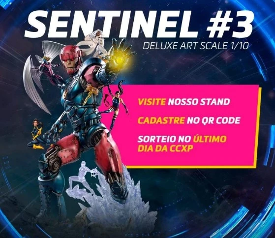 X-Men Sentinel — imagem reprodução / Iron Studios
