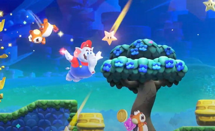 Review de Super Mario Bros Wonder — fechando o ano! 2 super mario bros wonder elefante