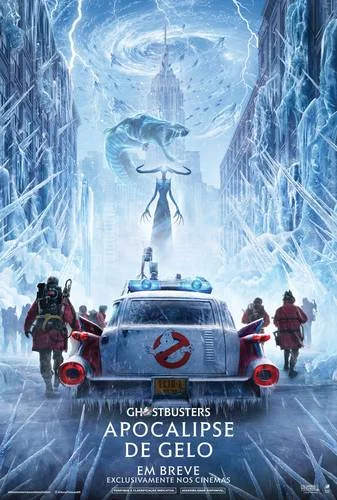 Ghostbusters - Apocalipse de Gelo ganha pôster com caos em Nova York