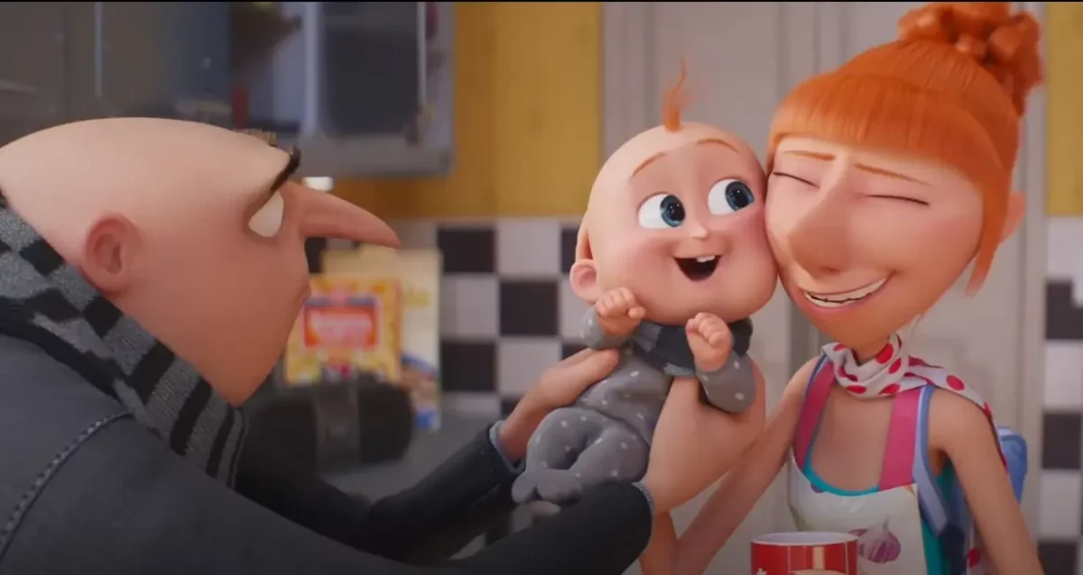 meu malvado favorito 4 gru gru jr familia