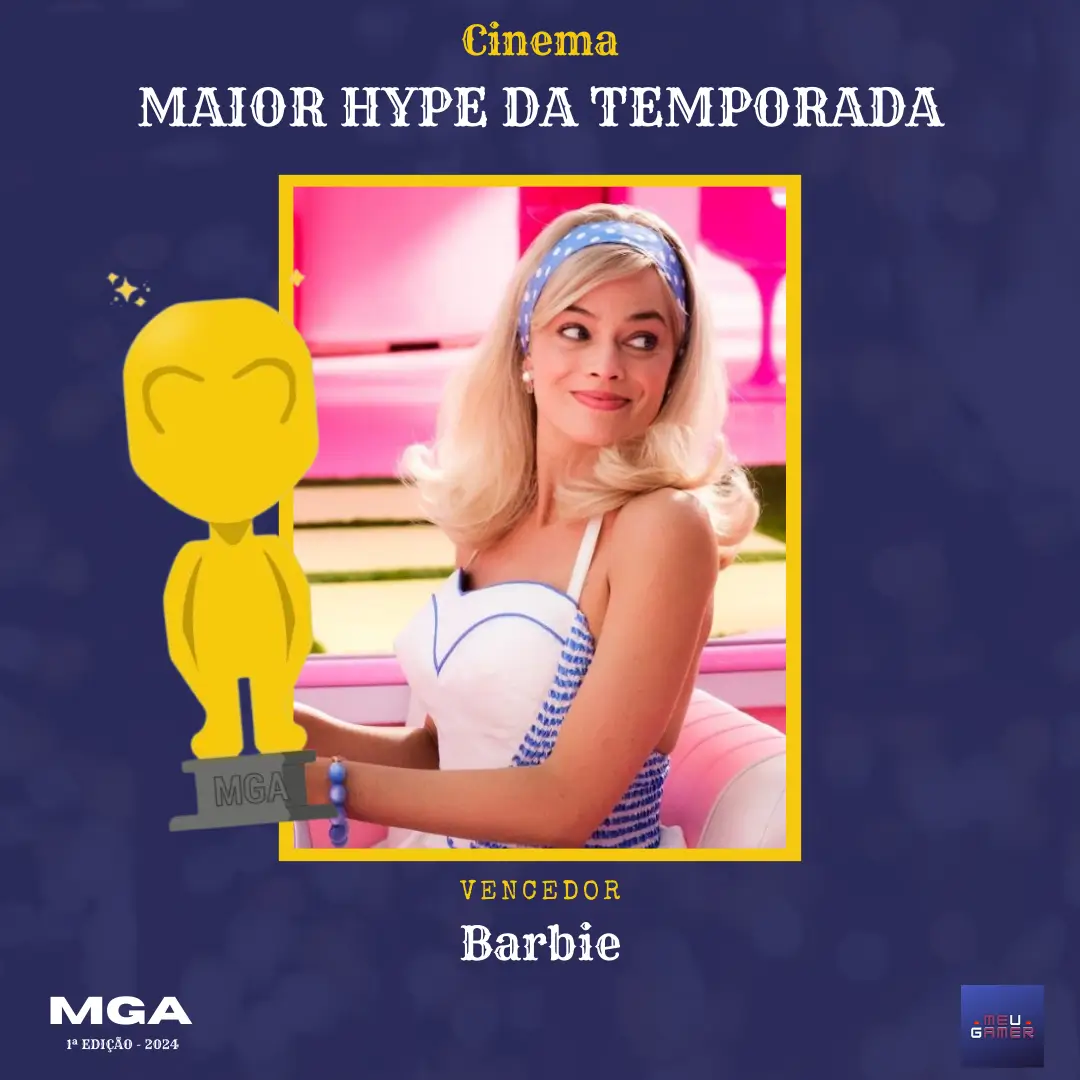 barbie maior hype filme meugamer awards