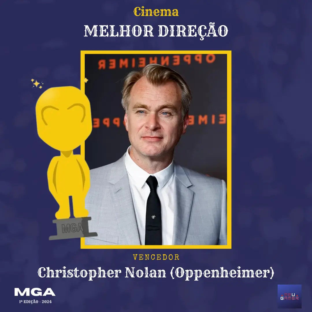 christopher nolan melhor direção meugamer awards