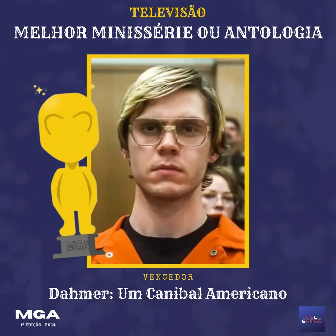 dahmer melhor minissérie meugamer awards