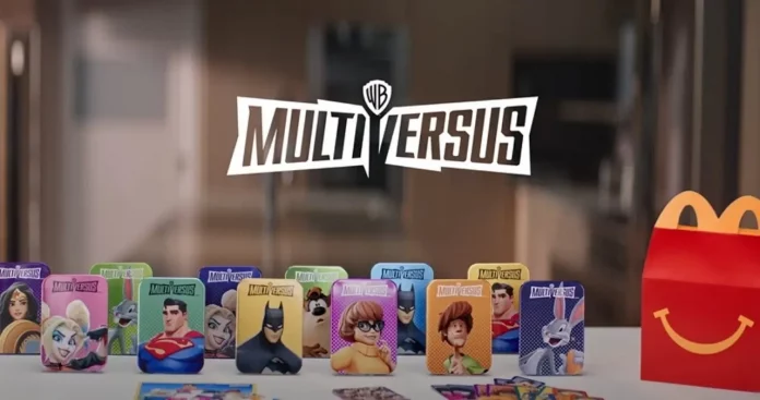 MultiVersus jogo é destaque em vídeo de McLanche Feliz
