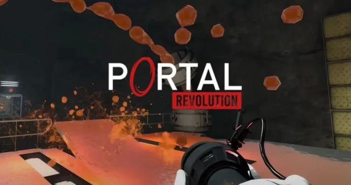 Portal: Revolution gratuito no Steam