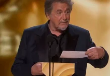 O mítico ator Al Pacino esquece de anunciar os indicados ao prêmio de Melhor Filme no Oscar de 2024