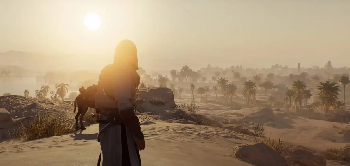 Basim chegando em Bagdá: Assassin's Creed Mirage ╠ reprodução/MeUGamer