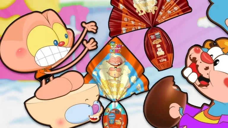 Divino Vício Chocolates lança ovos de páscoa dos personagens Mongo e Drongo.