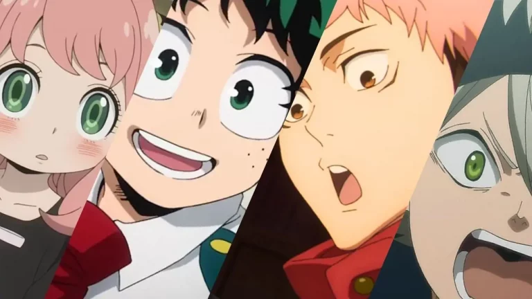 Spy x Family, Jujutsu Kaisen e My Hero Academia entre outros animes