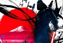 Star Wars Celebration Japan 2025 ganha ilustração icônica com Darth Vader e Monte Fuji