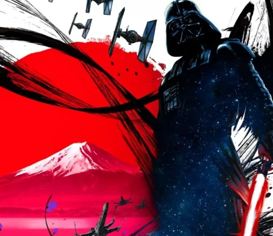 Star Wars Celebration Japan 2025 ganha ilustração icônica com Darth Vader e Monte Fuji