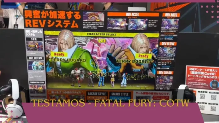 Jogamos a demo de Fatal Fury: City of the Wolves durante a Evo Japan 2024