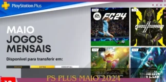 Saiu os jogos da PS Plus de maio de 2024 com diversas novidades