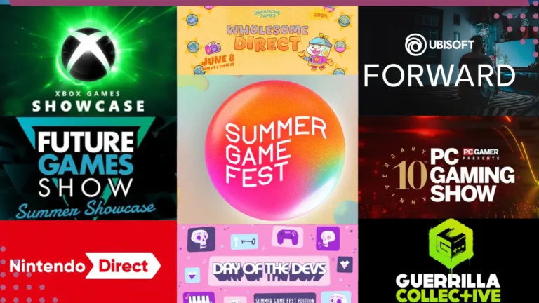 Principais Eventos Digitais de Games em Junho de 2024 destaque para o Summer Games Fest