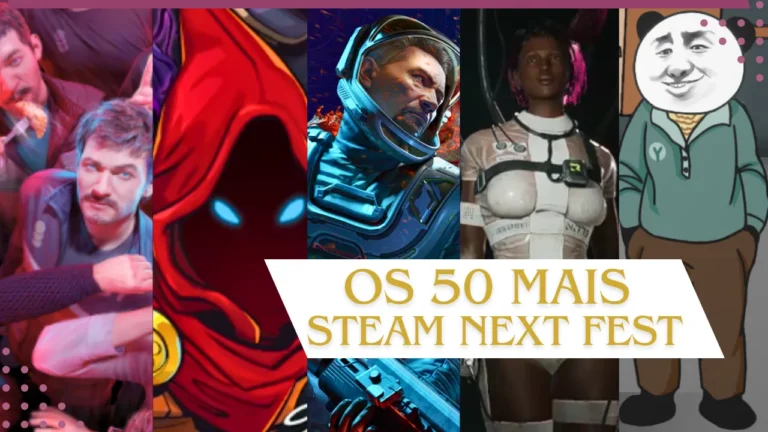 Os 50 Jogos demos mais jogados do Steam Next Fest de junho