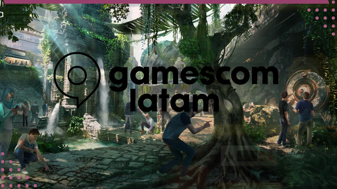 Qiddiya leva imersão à gamescom latam e ainda com sorteio de réplica banhada a ouro
